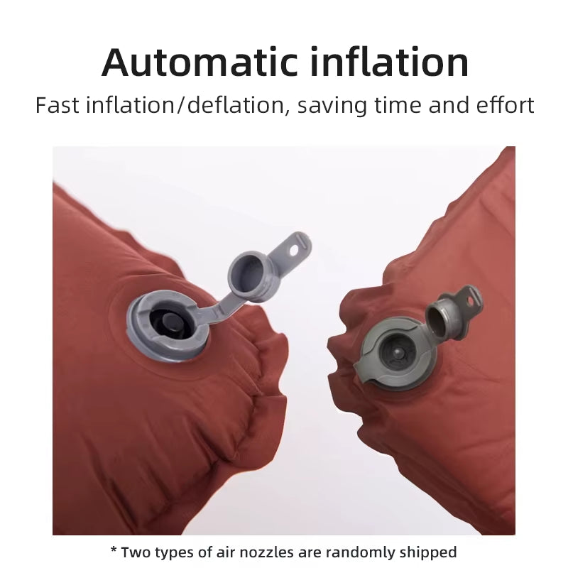 Camping Pillow Self Inflating Pillow 3D Ultralight Sponge Pillow Outdoor Travel Automatic Inflatable Pillow